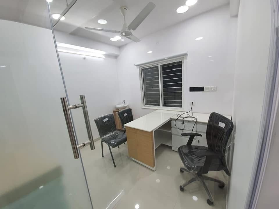 Lab microscope at clinic